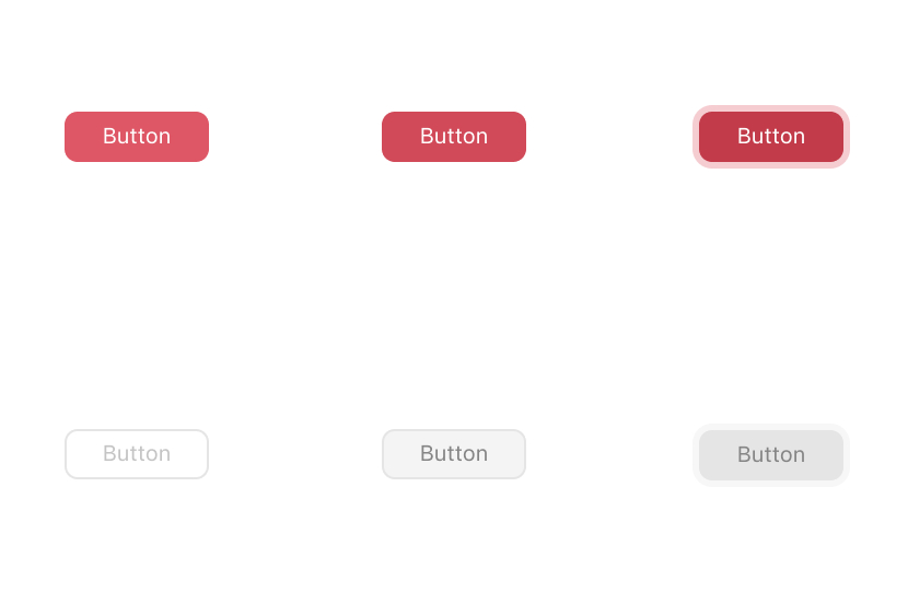 Button animations and hover effects that communicate interactivity